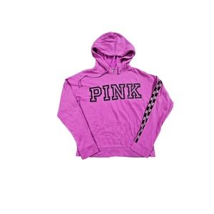 Pink Victoria Secret logo hoodie size xsmall